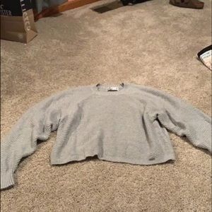 cropped sweater
